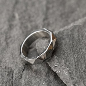 Men Silver Ring, Gift For Him, Husband, Gift For Husband, Silver Ring, Men Rings, Men Jewelry, Men Rings Silver