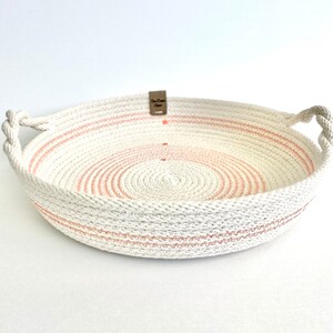 Rope Bowls, Various Sizes. Storage Bowls Made of Cotton Clothesline. Entry  Way Basket. 