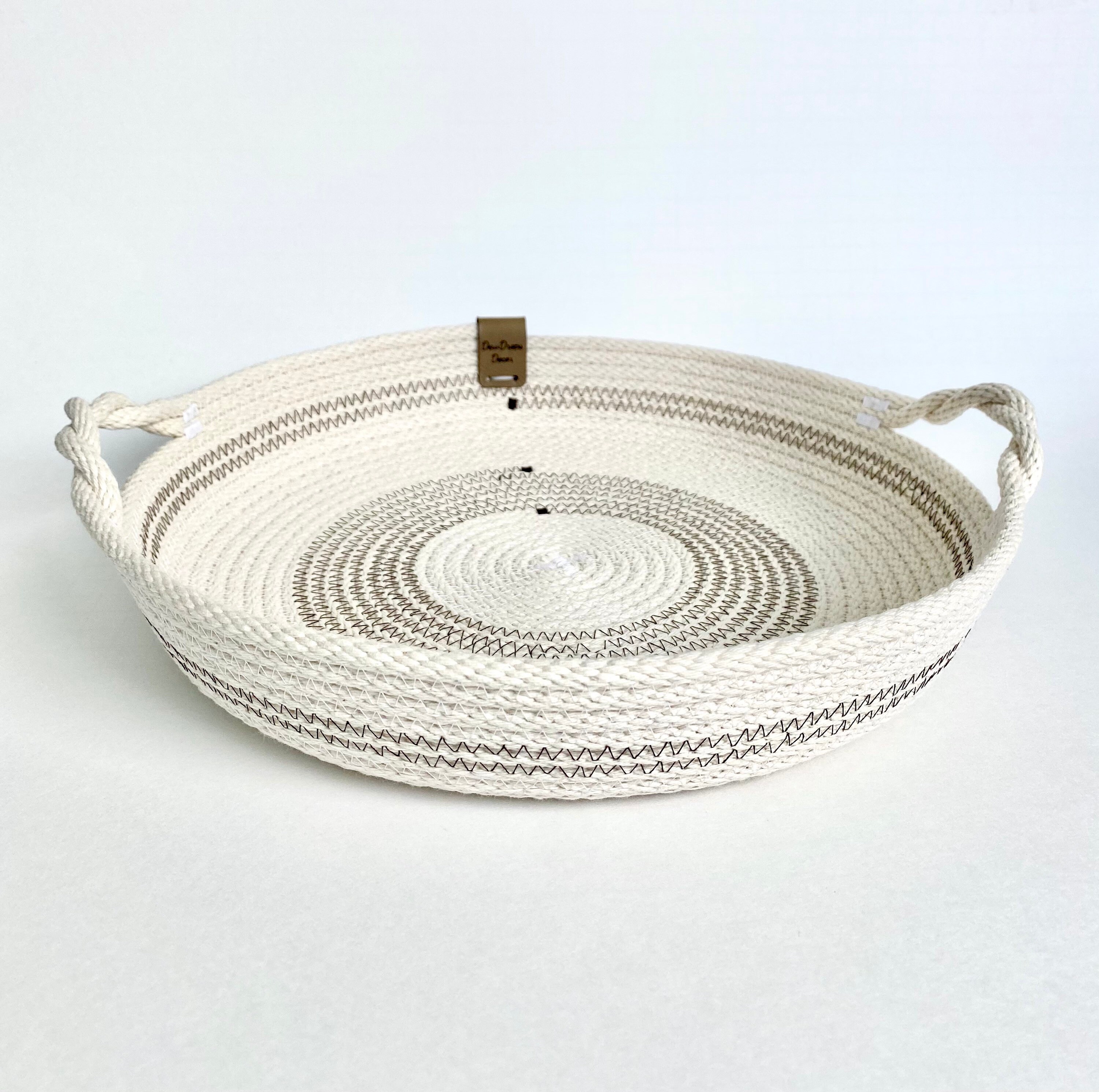 Rope Tray With Handles for Entryway Table Small Items Etsy Ireland