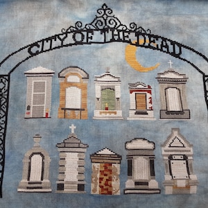City of the Dead - Cross stitch Chart by Dirty Annie&#39;s - Instant Download