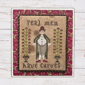 Real Men - Cross stitch Chart by Dirty Annie&#39;s - Instant Download