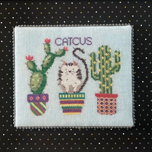 CatCus - Cross stitch Chart by Dirty Annie&#39;s - Instant Download