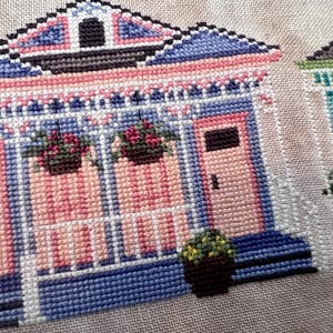 Garden District: Maison De Ville - Cross stitch Charts by Dirty Annie&#39;s - Instant Download