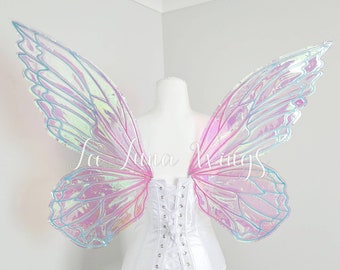 Mariposa butterfly fairy faerie wings realistic costume cosplay