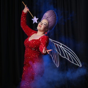fairy godmother shrek blue dress Fairy Godmother Costume Shrek