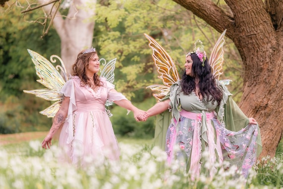 women dressed as fairies I do believe in fairies Celebrated Pride Nite with @disneyparks & the Disney Power Of Joy & of course had to cosplay tinkerbell & the iconic disney fairies. Pride
