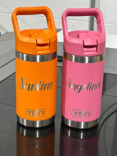 Child Yeti Cup With Straw Etsy