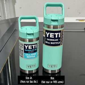 NEW Yeti Kids 18oz Bottle Choose your engraving Favorite Logo, just your name, Lots of colors image 3