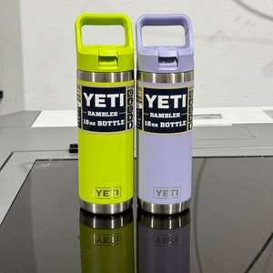 NEW Yeti Kids 18oz Bottle Choose your engraving Favorite Logo, just your name, Lots of colors image 2