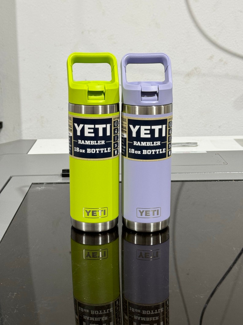 NEW Yeti Kids 18oz Bottle Choose your engraving Favorite Logo, just your name, Lots of colors image 2