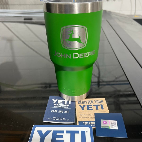 John Deere Tumbler 30oz Etsy