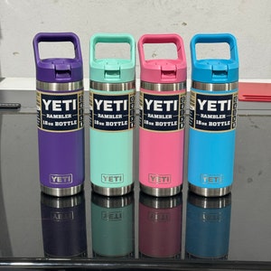 NEW Yeti Kids 18oz Bottle Choose your engraving Favorite Logo, just your name, Lots of colors image 1