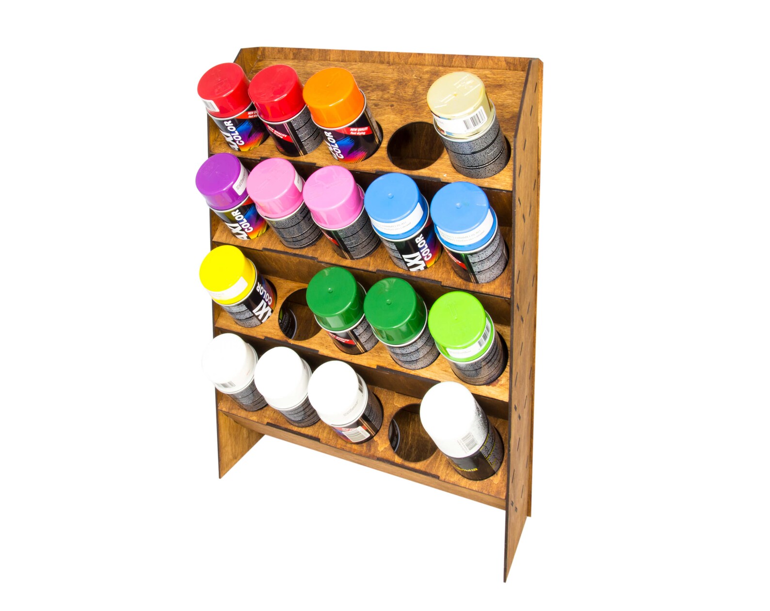 Paint Holder Paints Shelf Organizer Laser Cut Ready svg Etsy Italia