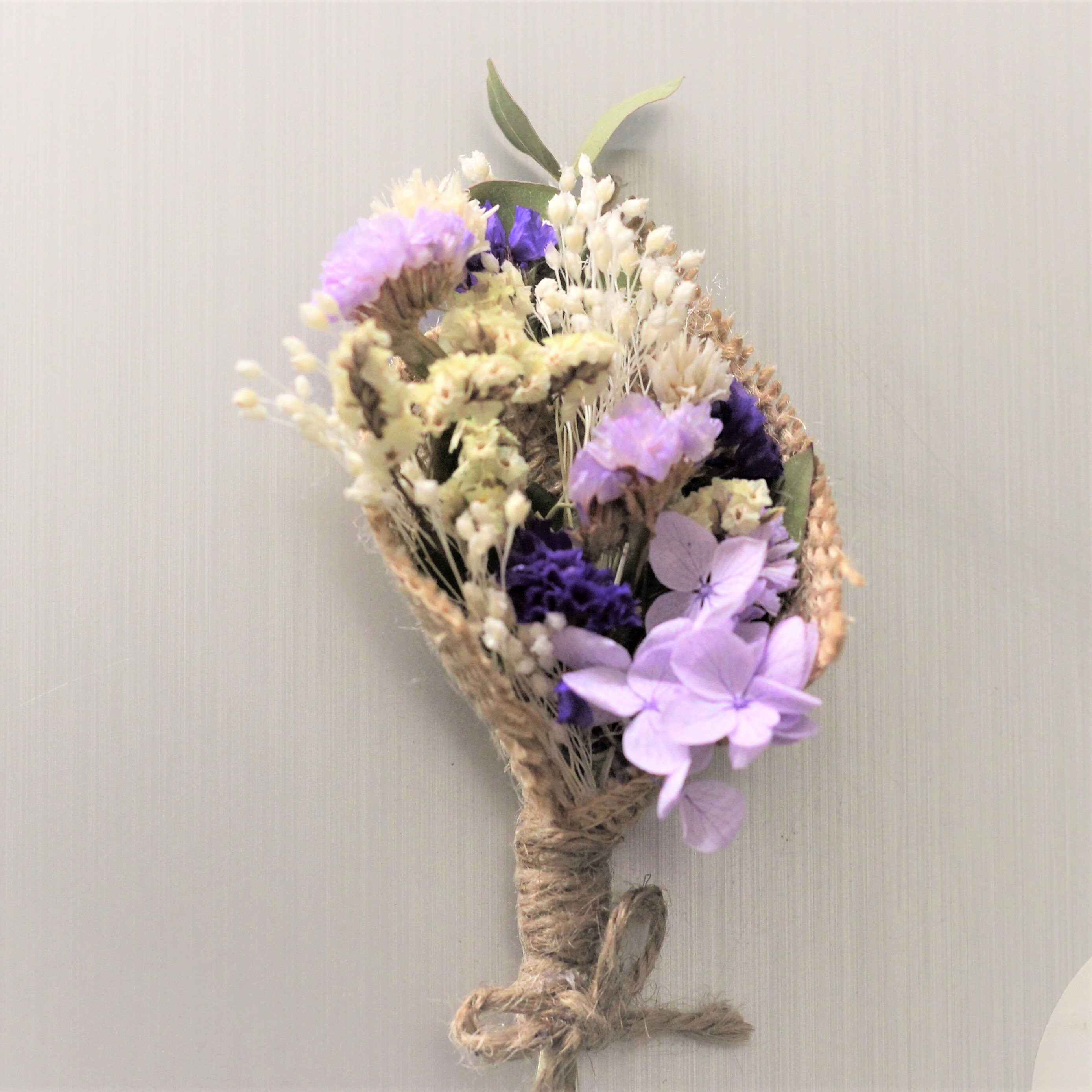 Petit Bouquet, Fleurs Séchées, Mini Bouquets, Magnet Tendance, Aimant Design Frigo, Déco Champêtre, 