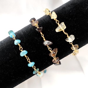 Gold Charm Crystal Bracelet, Crystal Bracelet for Women, Adjustable Bracelet, Anniversary Gift ,Gold Plated BraceletLong Lasting Color image 3