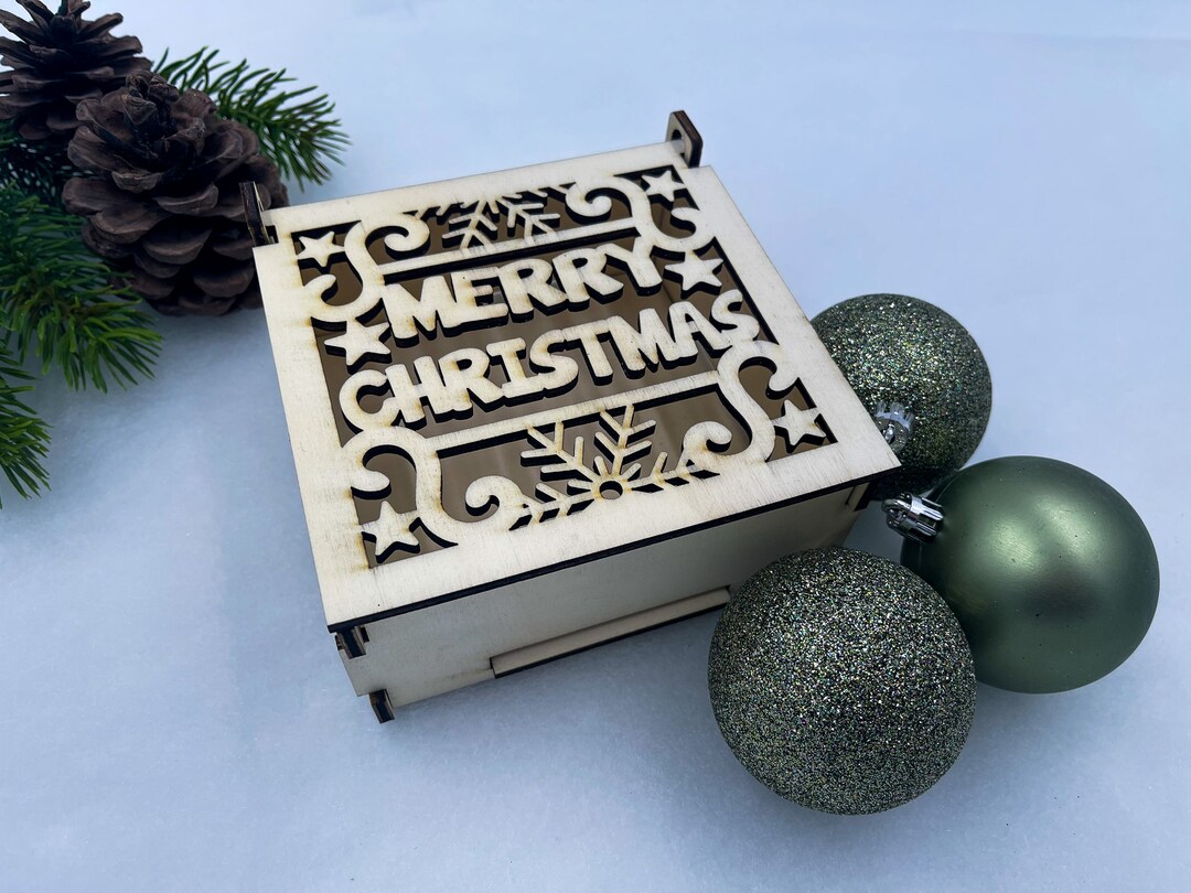 Geschenkbox aus Holz Ornamente Box Holzkiste Etsy.de