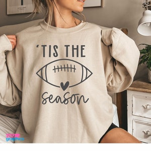Football Mom SVG, Game Day svg, &#39;Tis The Season svg, Football svg, Sports svg, Digital Cut File For Cricut, Instant Download