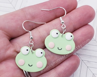Mini Froggy Dangle Earrings