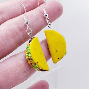 Mini Taco Dangle Earrings