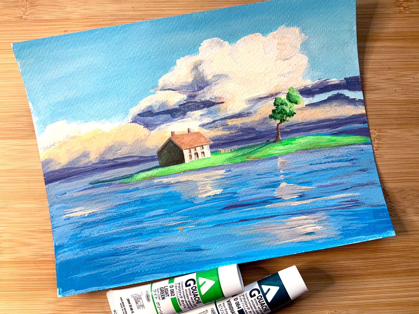 Spirited Away Inspired Island Art Print Studio Ghibli Fan Etsy