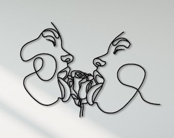 Lesbian Line Art Licking - Etsy