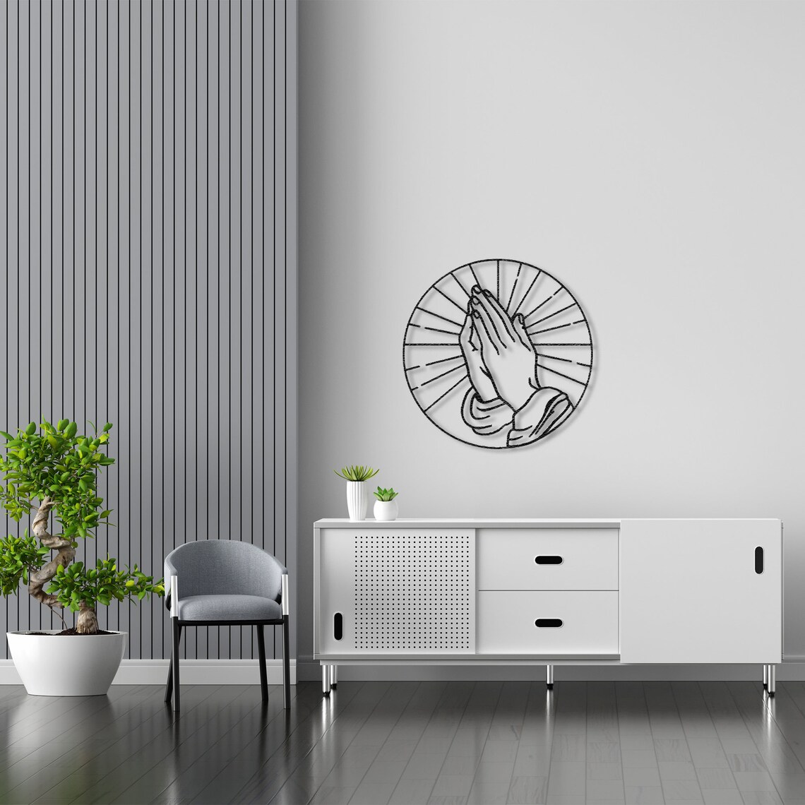 Lords Praying Hands Metal Wall Art Religious Wall Decor Hand Etsy