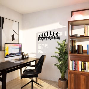 Hat Rack Meme Human Evolution Metal Wall Coat Rack: Meme Art Hat Hanger - Etsy