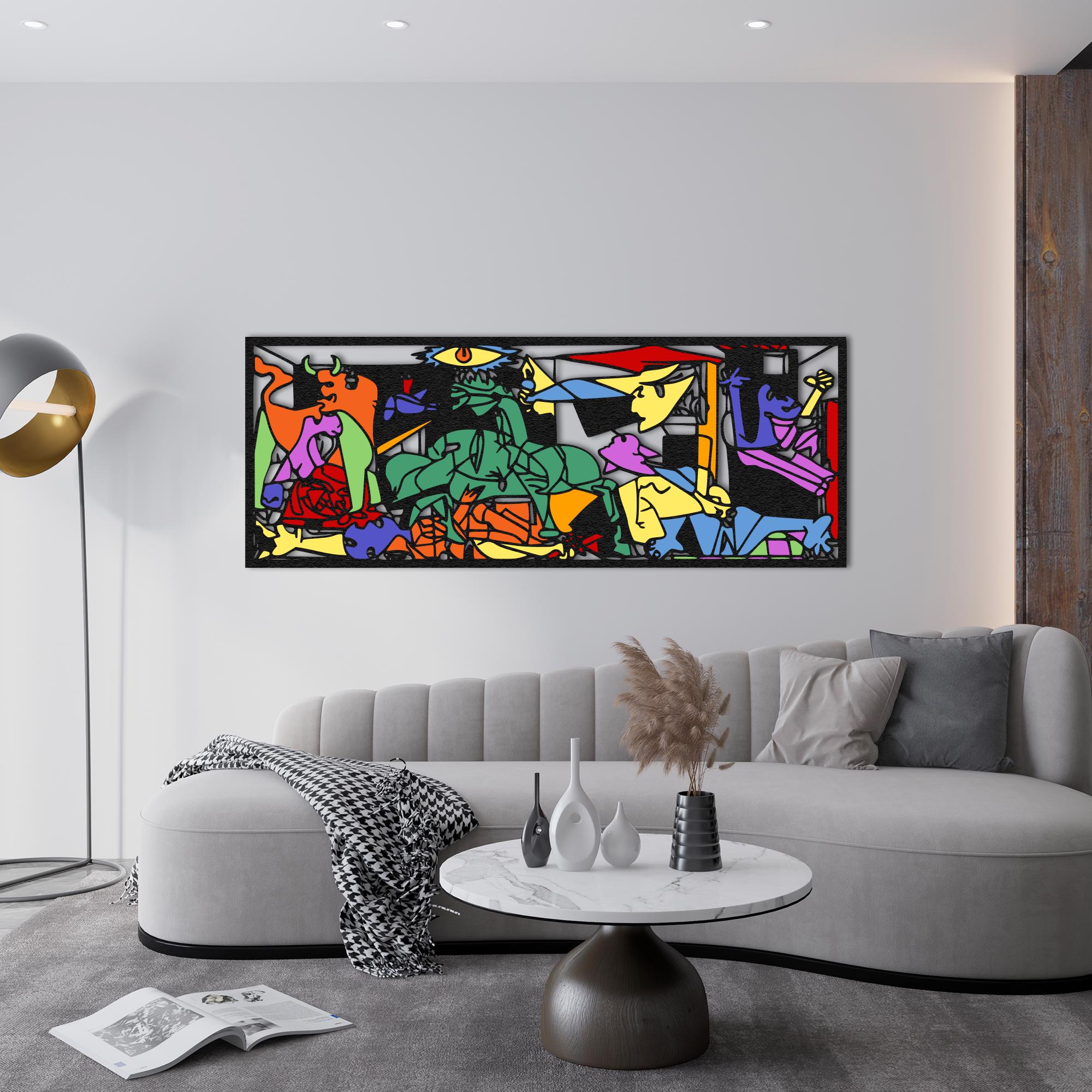 Minimalistisch metalen wanddecoratie Koffie – Moderne Minimalistisch metalen wanddecoratie Koffie – Moderne