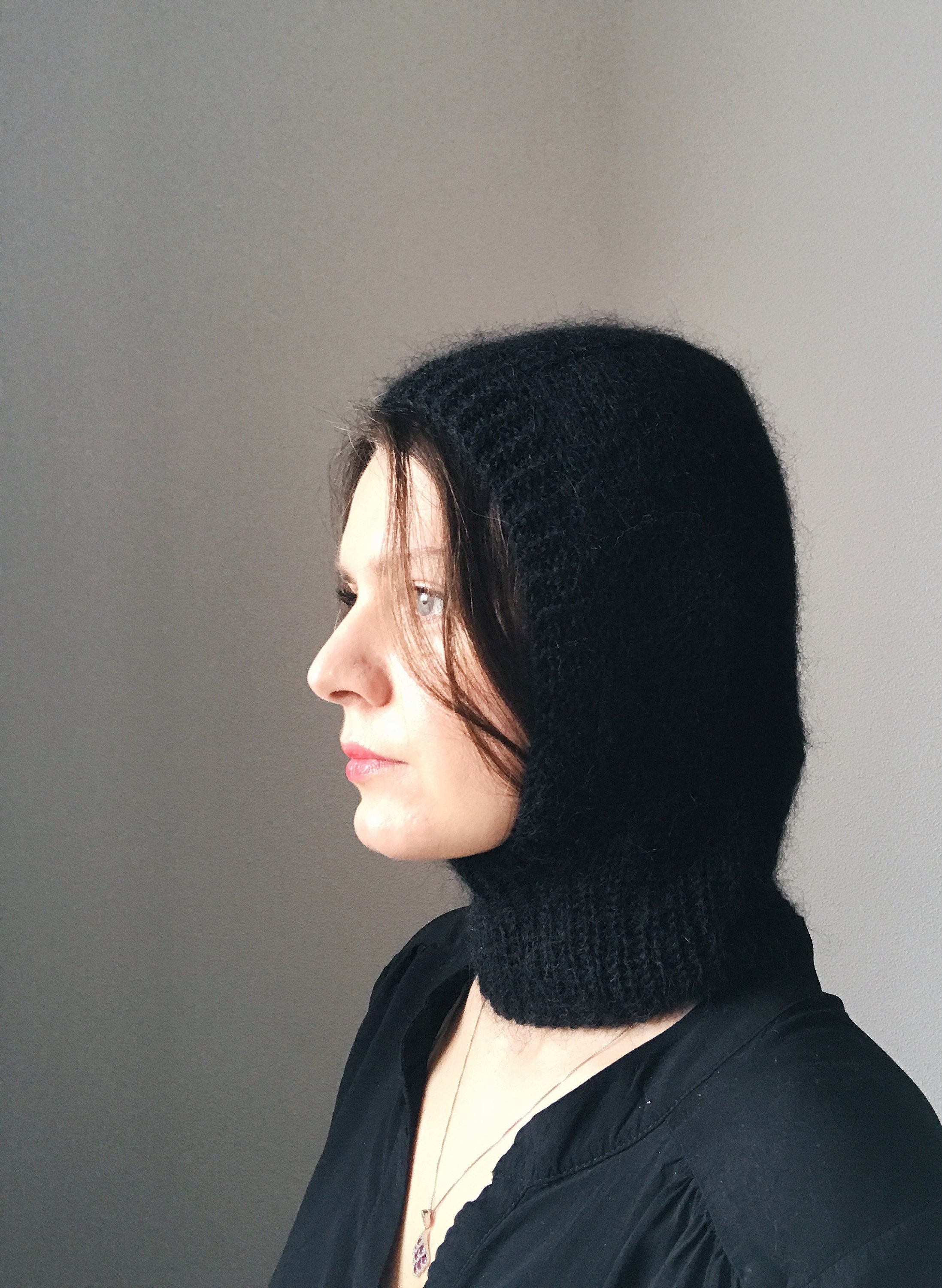 Balaclava hecho a mano cashmere merino lana Etsy