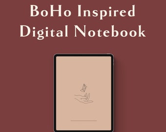 Cuaderno digital inspirado en Boho