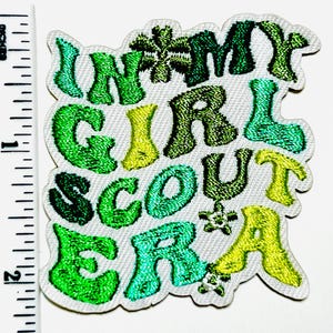 Girl Scout Cookie Embroidered Iron On Patches bild 4