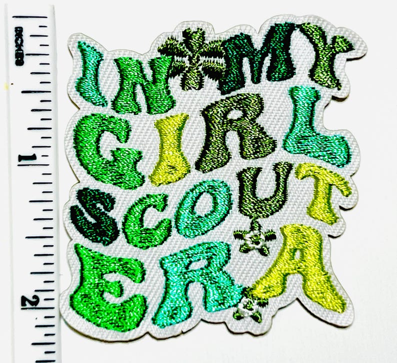Girl Scout Cookie Embroidered Iron On Patches bild 4