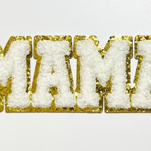 Mama - Chenille Iron on patch