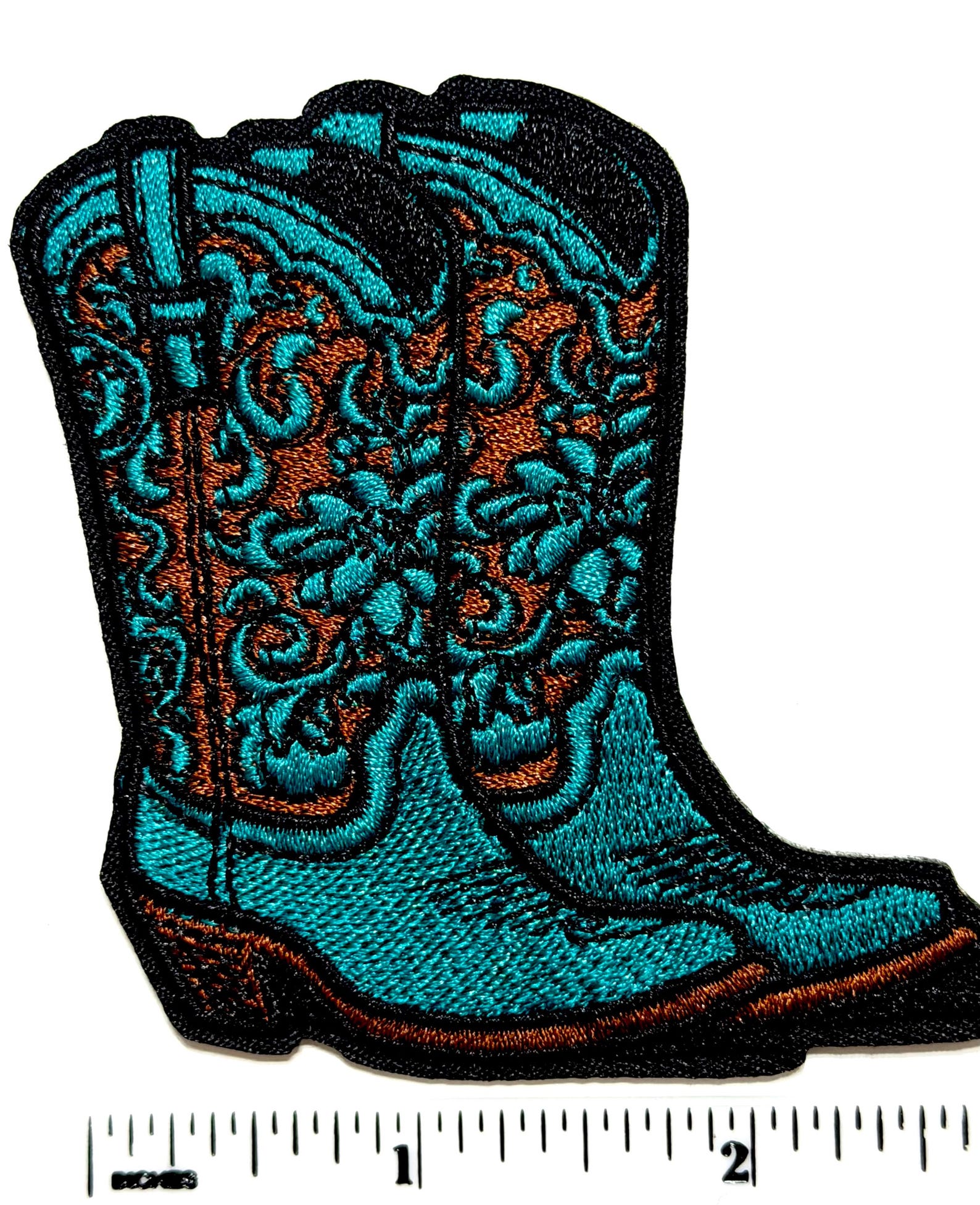 Cowgirl Boots Patches - Embroidered DIY Iron on Patch - Etsy