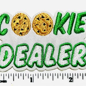 Girl Scout Cookie Embroidered Iron On Patches bild 3