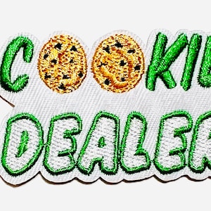 Girl Scout Cookie Embroidered Iron On Patches Cookie Dealer