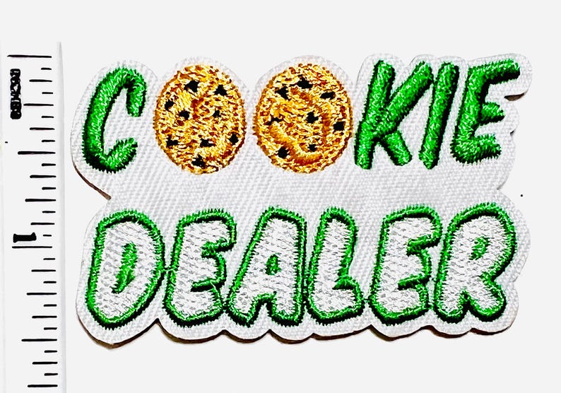 Girl Scout Cookie Embroidered Iron On Patches Cookie Dealer