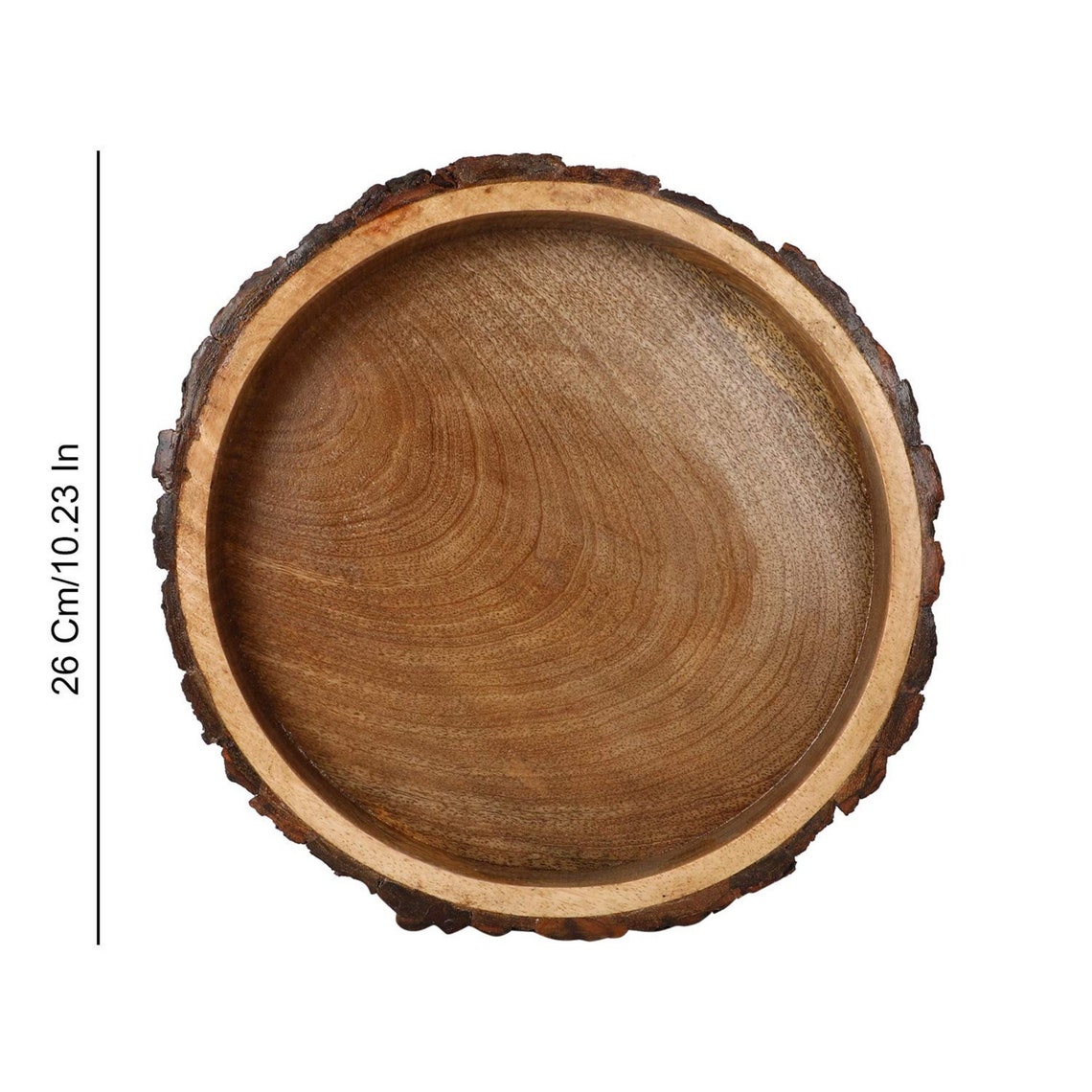 Wood handcrafts Beautiful Table Decor Round Shape Wooden Etsy