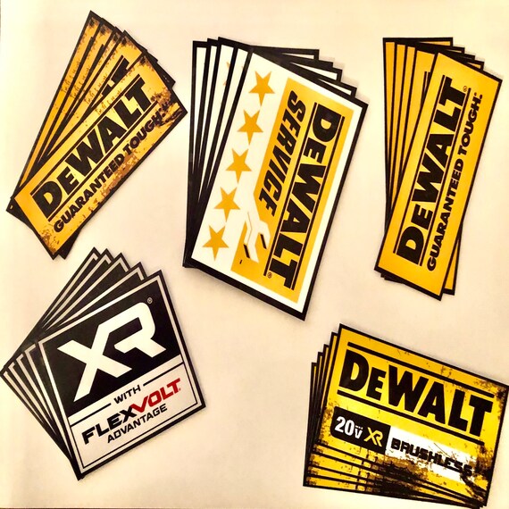 Dewalt Stickers Etsy