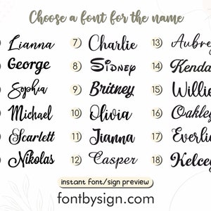 Wooden Name Sign Name Sign for Nursery Wall Decor Crib Name Sign Personalized Nursery Decor Baby Shower Gift Custom Wooden Name Sign image 3