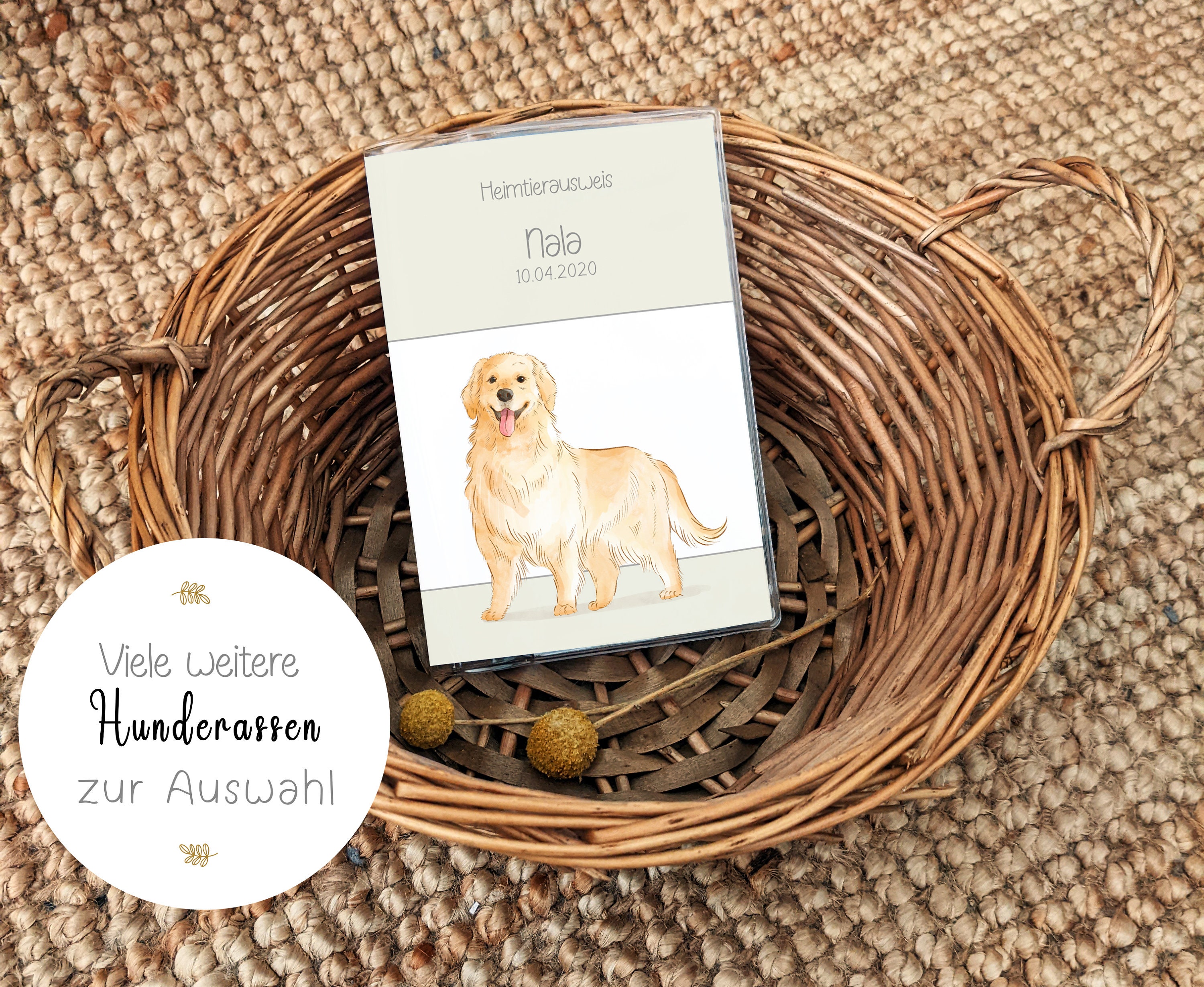Hundeausweis umschlag - Etsy.de