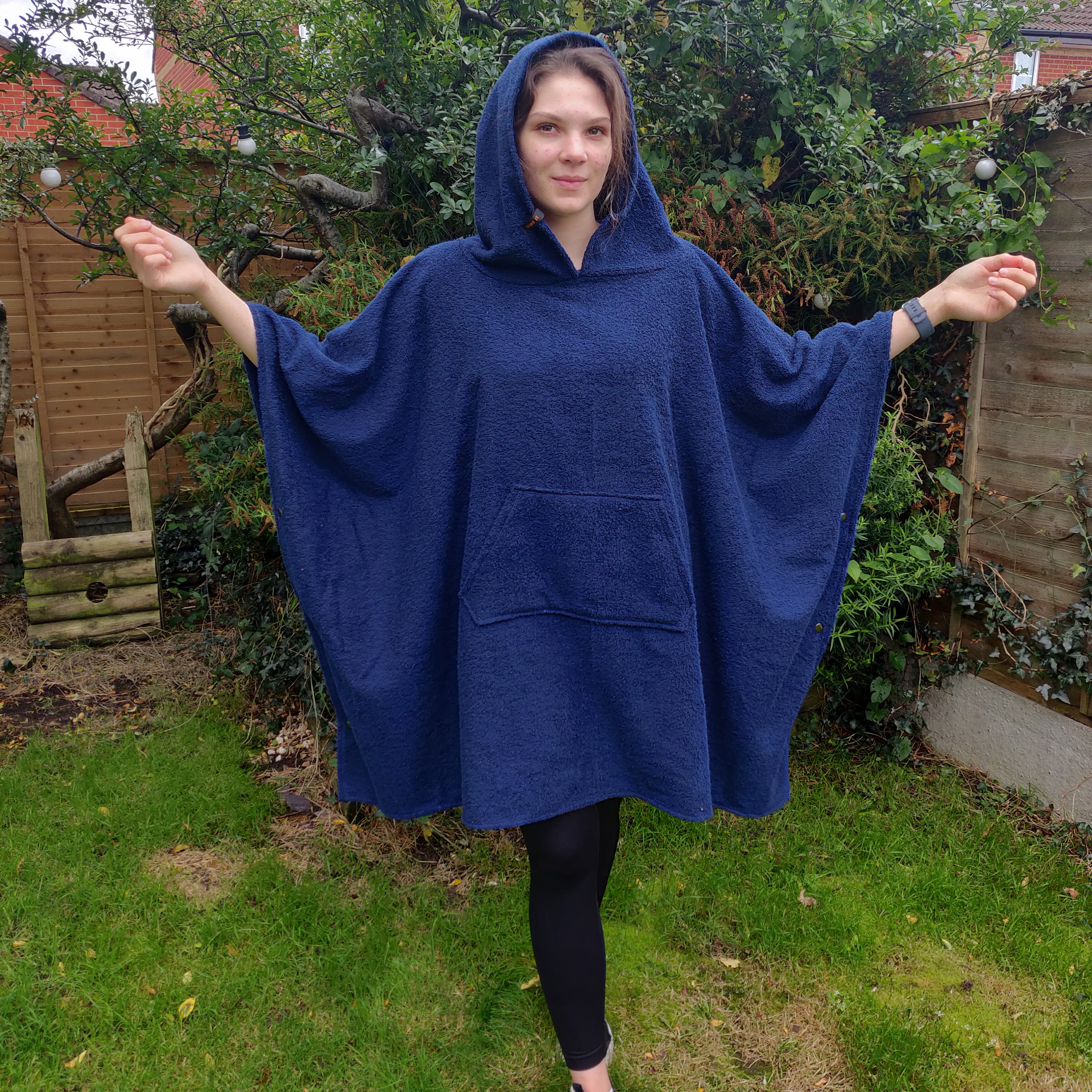 ladies towelling dressing gown with hood Robes Miami Best Seller