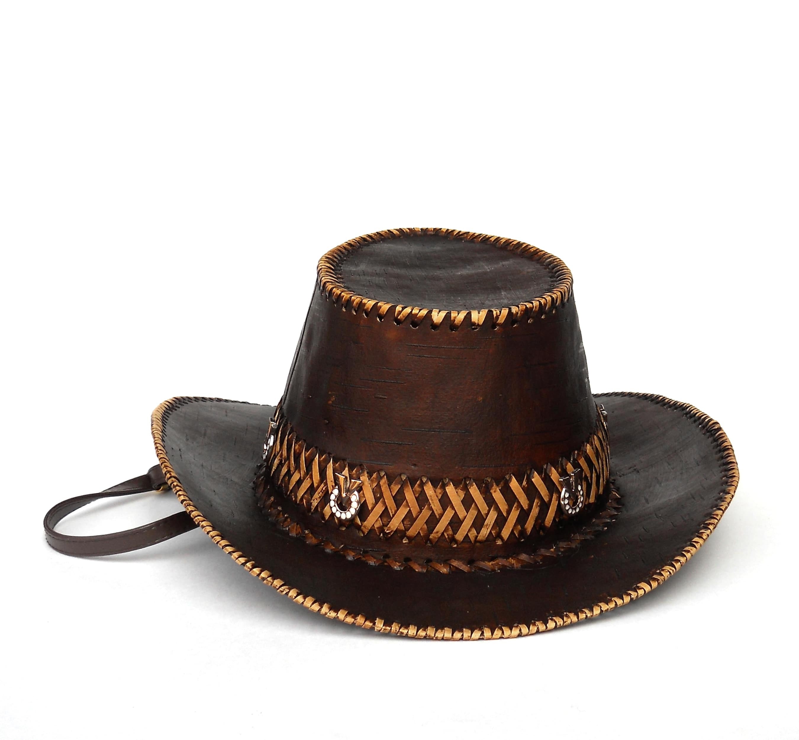 Damen Hut westlichen Stil aus Birkenrinde Hut | Etsy