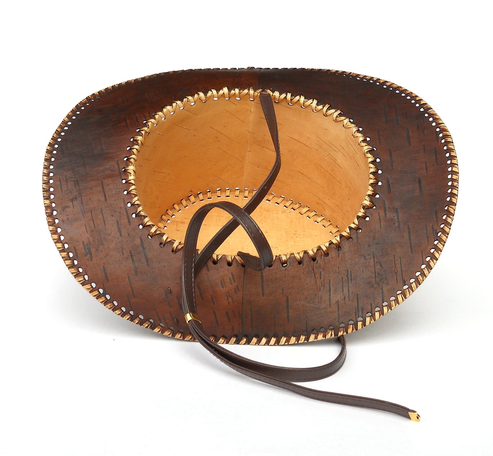 Damen Hut westlichen Stil aus Birkenrinde Hut | Etsy