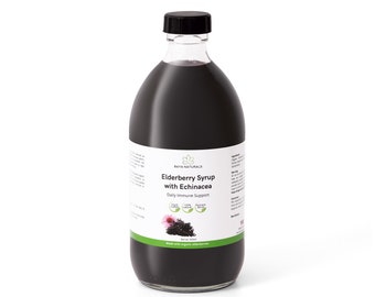 Family Size Elderberry Syrup with Echinacea