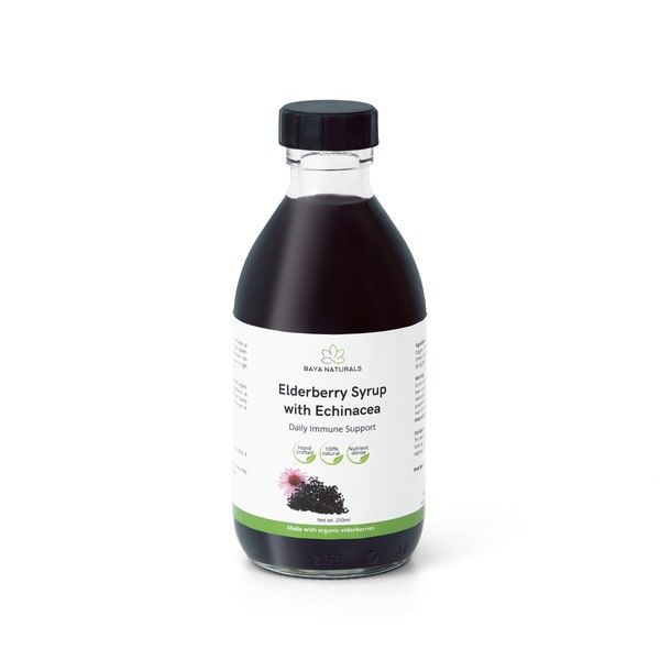 Elderberry Syrup with Echinacea