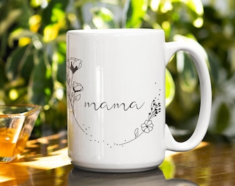 mama 15oz ceramic coffee mug