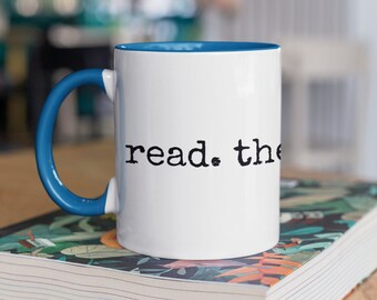 read. the. syllabus. 11oz Accent Ceramic Coffee Mug