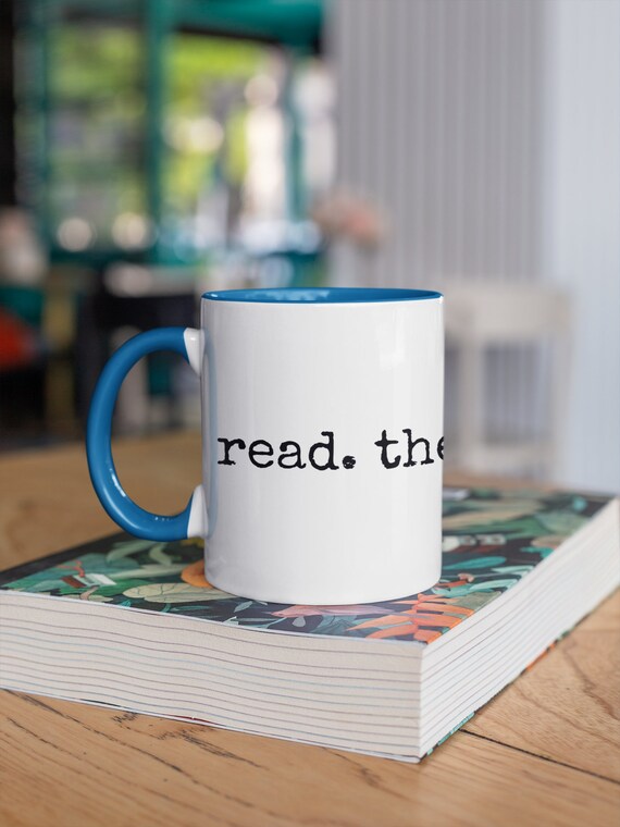 read. the. syllabus. 11oz Accent Ceramic Coffee Mug