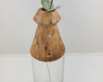 Pecky pecan water vase